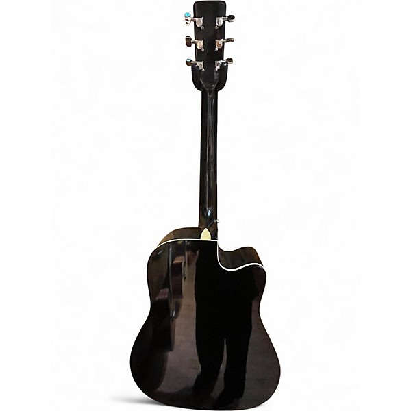 Used Ashthorpe D98 BLACK Acoustic Electric Guitar