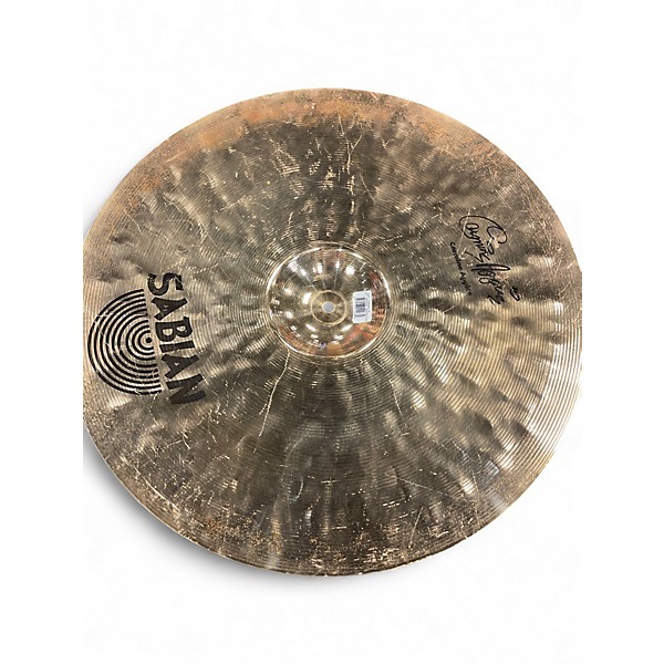 Used Sabian 21in signature carmine appice definition Cymbal