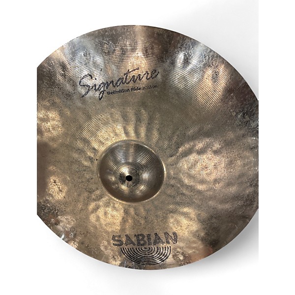 Used Sabian 21in signature carmine appice definition Cymbal
