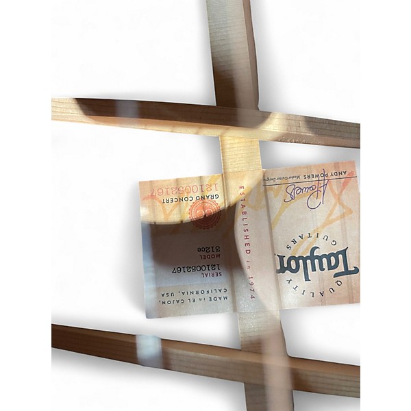 Used Taylor 312CE Natural Acoustic Electric Guitar