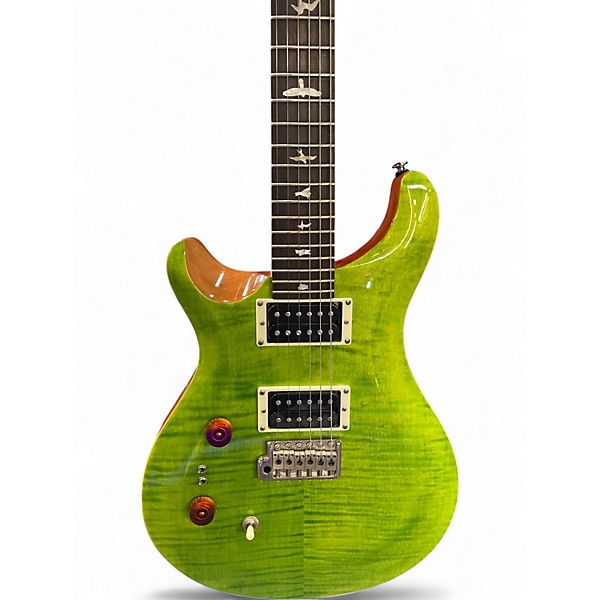 Used PRS SE Custom 2408 Eriza Verde Solid Body Electric Guitar