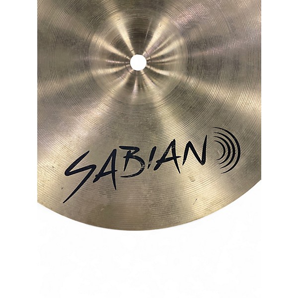 Used SABIAN 10in AAX Splash Brilliant Cymbal