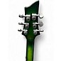 Used Schecter Guitar Research C1 Platinum greenburst Solid Body Electric Guitar