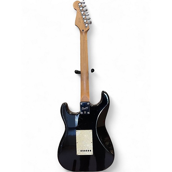 Used Squier Bullet Stratocaster Black Solid Body Electric Guitar