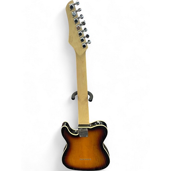 Used Agile T7 3 Tone Sunburst Solid Body Electric Guitar