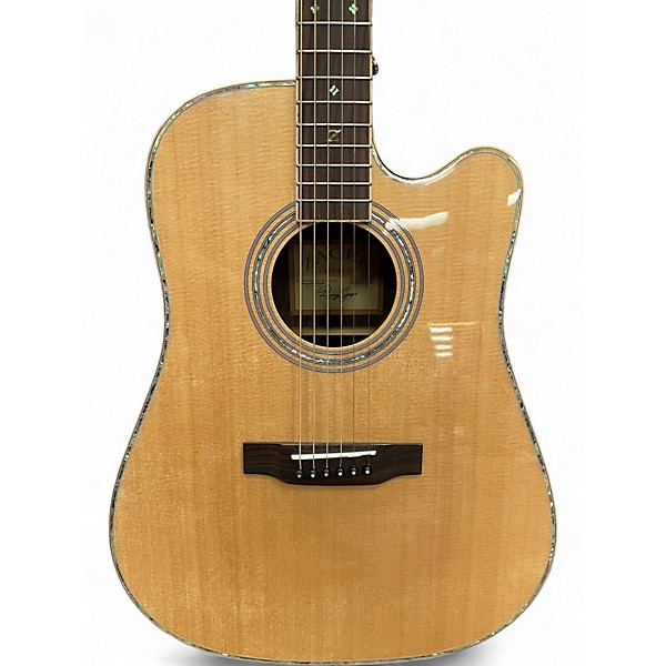 Used Zager ZAD-900/AURA/N NATURAL  Acoustic Electric Guitar