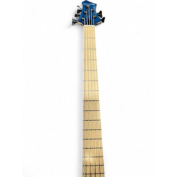 Used Sire Marcus Miller M2 5 String Blue Electric Bass Guitar