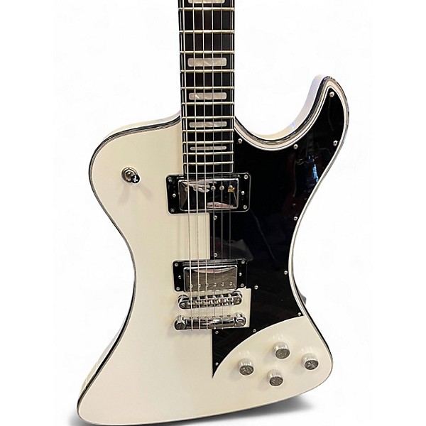Used Hagstrom FANTOMEN White Solid Body Electric Guitar
