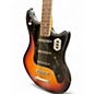 Used Schecter Guitar Research Hellcat VI 3 Tone Sunburst Solid Body Electric Guitar