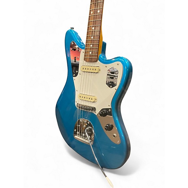 Used Fender MIJ Jaguar Limited Edition Lake Placid Blue Solid Body Electric Guitar