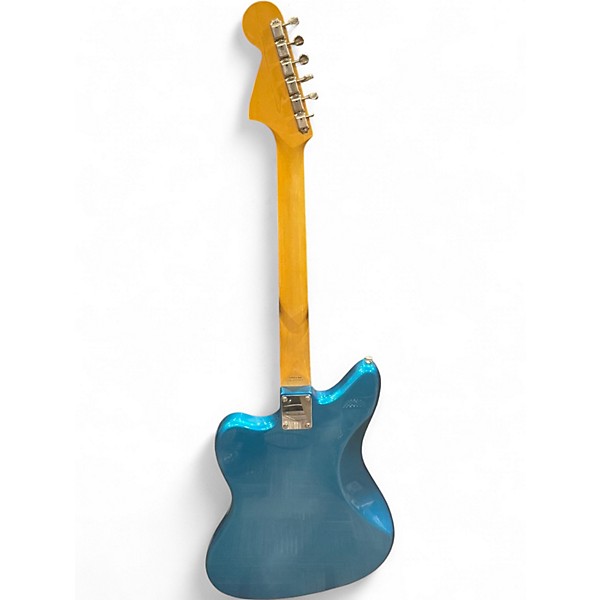 Used Fender MIJ Jaguar Limited Edition Lake Placid Blue Solid Body Electric Guitar