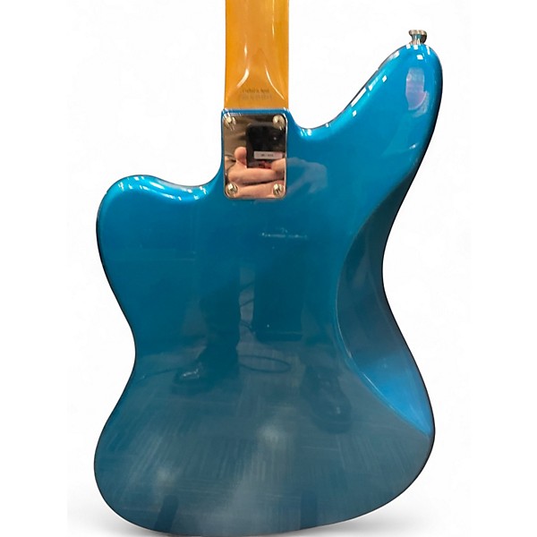 Used Fender MIJ Jaguar Limited Edition Lake Placid Blue Solid Body Electric Guitar