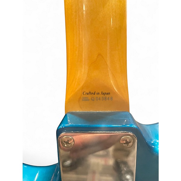 Used Fender MIJ Jaguar Limited Edition Lake Placid Blue Solid Body Electric Guitar