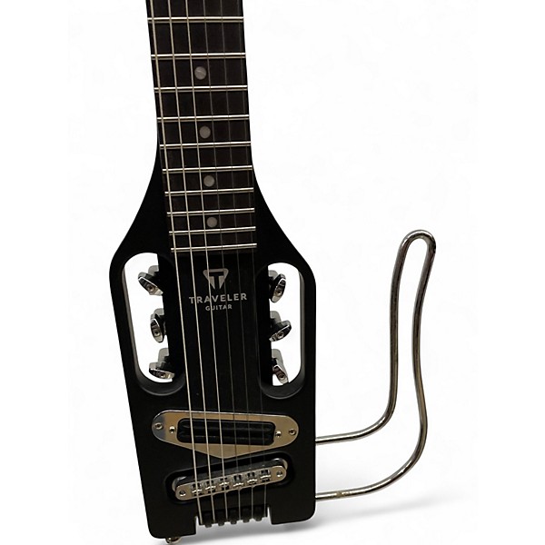 Used Traveler Guitar Ultra Light Black Acoustic Guitar