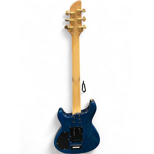Used Fernandes Dragonfly Trans Blue Solid Body Electric Guitar