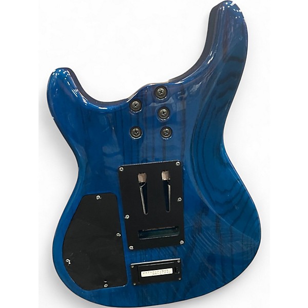 Used Fernandes Dragonfly Trans Blue Solid Body Electric Guitar