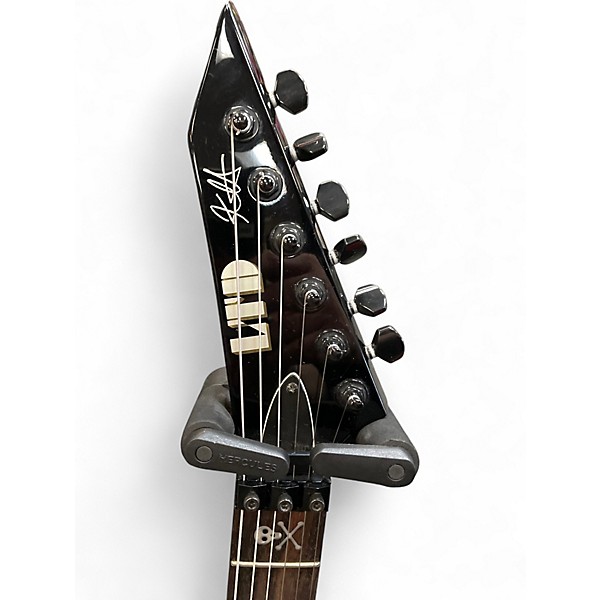 Used ESP LTD KH602 Kirk Hammett Signature Black Solid Body Electric Guitar
