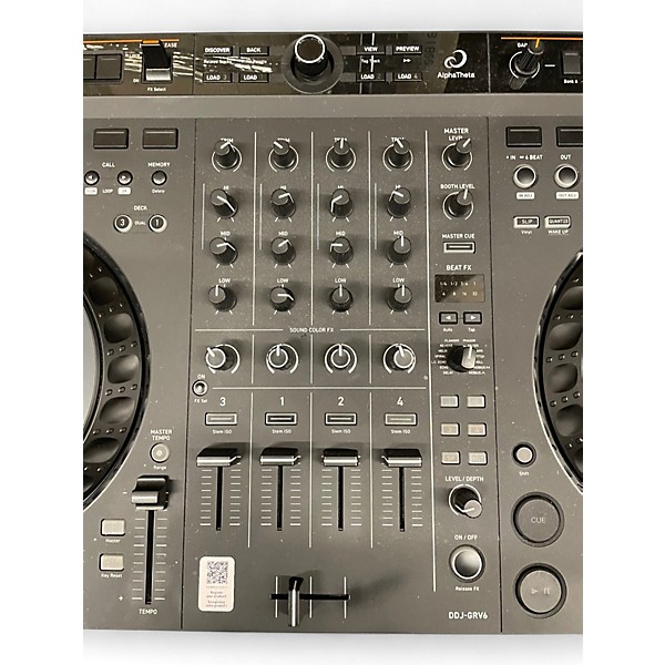 Used AlphaTheta DDJ-GRV6 DJ Controller