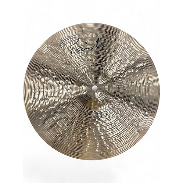 Used Paiste 14in Signature Dark Energy  Hi Hat Pair Cymbal