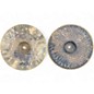 Used Paiste 14in Signature Dark Energy  Hi Hat Pair Cymbal