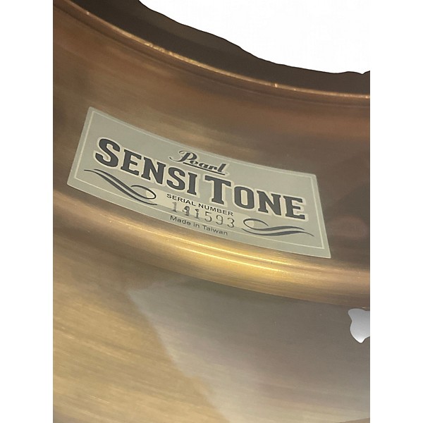 Used Pearl 6.5X14 Sensitone Premium Beaded Phosphor Bronze Drum