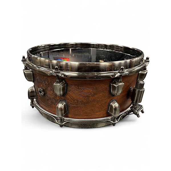 Used Mapex 12in Black Panther Design Lab Warbird Natural Walnut Drum