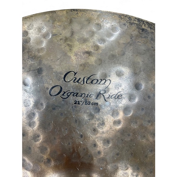 Used Zildjian 21in K Custom Organic Ride Cymbal