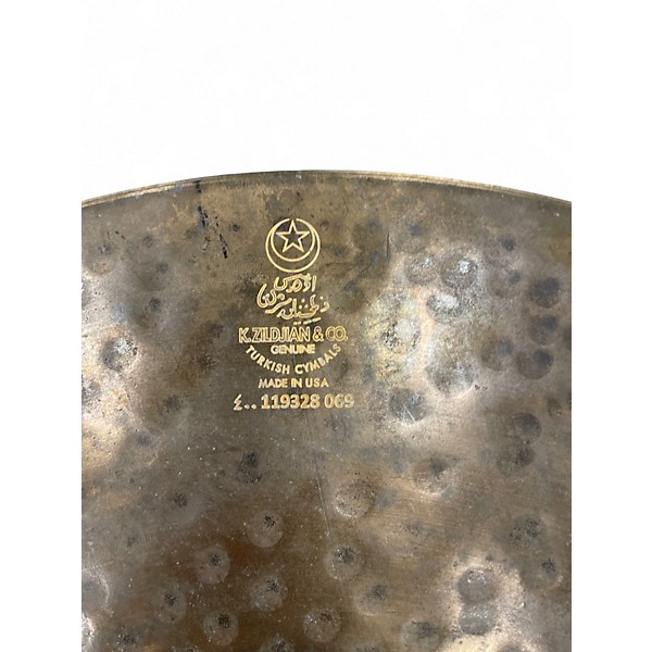 Used Zildjian 21in K Custom Organic Ride Cymbal