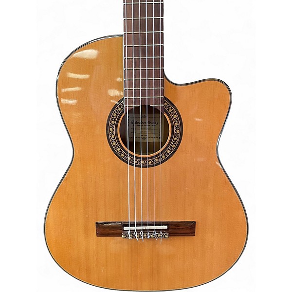 Used Ibanez GA6CE Natural Classical Acoustic Electric Guitar