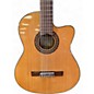 Used Ibanez GA6CE Natural Classical Acoustic Electric Guitar