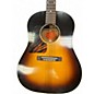 Used Gibson J35 Left Handed 2 Color Sunburst Acoustic Electric Guitar