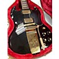 Used 2025 Gibson 1961 REISSUE SG STANDARD MAESTRO Ebony Solid Body Electric Guitar