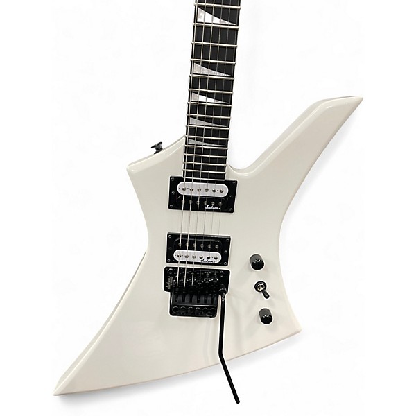 Used Jackson JS32 Dinky Alpine White Solid Body Electric Guitar