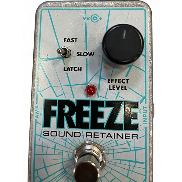 Used Electro-Harmonix Freeze Sound Retainer Compression Effect Pedal