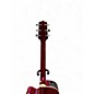 Used Takamine EG440C Crimson Red Trans Acoustic Electric Guitar