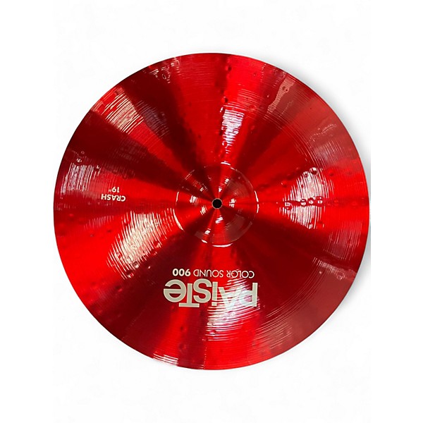 Used Paiste 19in Colorsound 900 Crash Cymbal