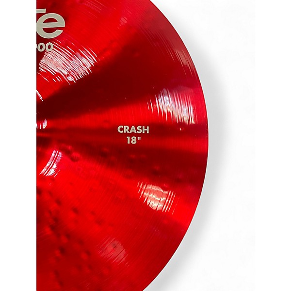 Used Paiste 18in Colorsound 900 Crash Cymbal