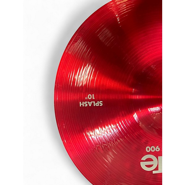 Used Paiste 10in color sound 900 Splash Cymbal
