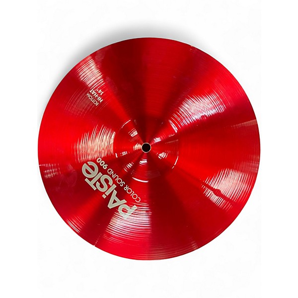 Used Paiste 14in Colorsound 900 Hi-hat Pair Cymbal