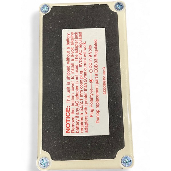 Used MXR ZW44 Zakk Wylde Overdrive Effect Pedal