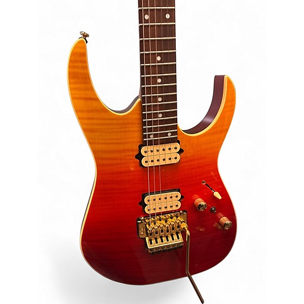 Used Ibanez RG420HPFM Autumn Leaf Gradation Solid Body Electric Guitar