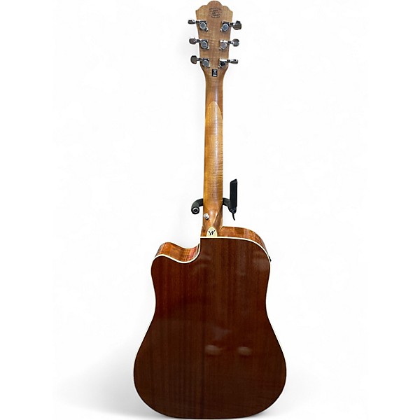 Used Washburn WD7SCE Natural Acoustic Electric Guitar