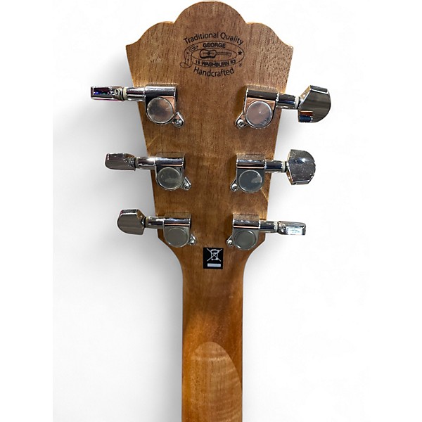 Used Washburn WD7SCE Natural Acoustic Electric Guitar