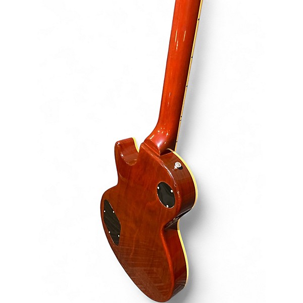 Used Gibson Custom HP DC Les Paul '59  Reissue Amber Solid Body Electric Guitar