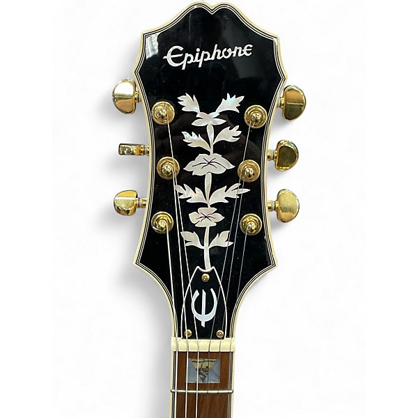 Used Epiphone Sheraton II Natural Hollow Body Electric Guitar