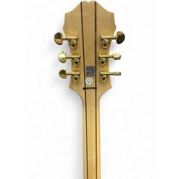 Used Epiphone Sheraton II Natural Hollow Body Electric Guitar