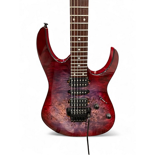 Used Ibanez RG470 RED ECLIPSE BURST Solid Body Electric Guitar