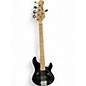 Used Sterling by Music Man stingray 5 Black Electric Bass Guitar thumbnail