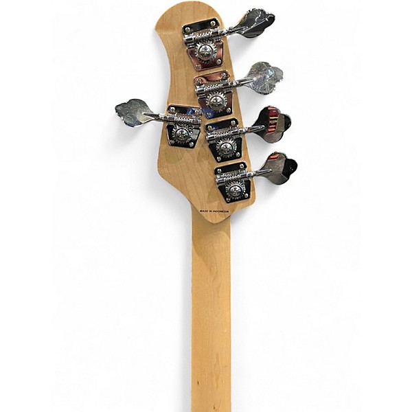 Used Sterling by Music Man stingray 5 Black Electric Bass Guitar