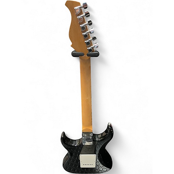 Used Axl Guitars STRATOCASTER Black and White Solid Body Electric Guitar